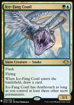 Ice-Fang Coatl - The List (Rare) [ZNL-203]