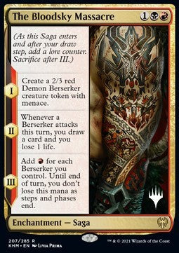 The Bloodsky Massacre (V.2) - Kaldheim: Promos (Rare) [PKHM-207]
