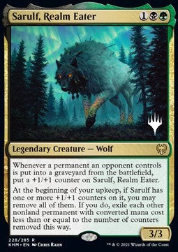 Sarulf, Realm Eater (V.2) - Kaldheim: Promos (Rare) [PKHM-228]