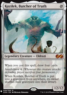 Kozilek, Butcher of Truth - The List (Mythic) [ZNL-6]