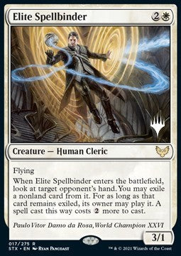 Elite Spellbinder (V.2) - Strixhaven: School of Mages: Promos (Rare) [PSTX-17]