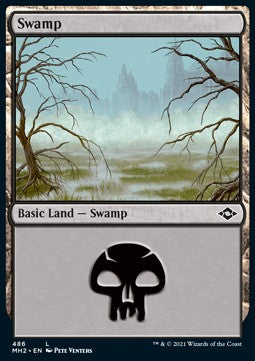 Swamp (V.3) - Modern Horizons 2: Extras (Land) [XMH2-486]