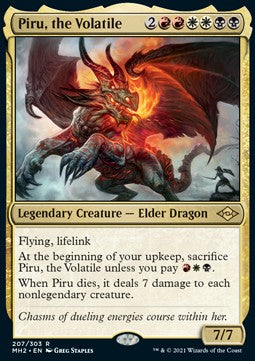 Piru, the Volatile - Modern Horizons 2 (Rare) [MH2-207]