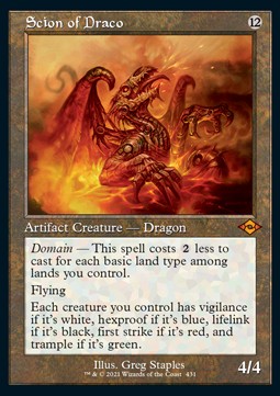 Scion of Draco (V.2) - Modern Horizons 2: Extras (Mythic) [XMH2-431]