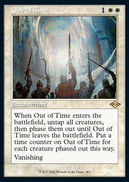 Out of Time (V.1) - Modern Horizons 2: Extras (Rare) [XMH2-383]