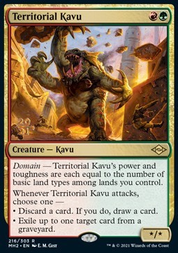 Territorial Kavu - Modern Horizons 2: Promos (Rare) [PMH2-216]