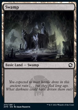 Swamp (V.4) - Adventures in the Forgotten Realms (Land) [AFR-273]