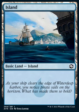 Island (V.3) - Adventures in the Forgotten Realms (Land) [AFR-268]