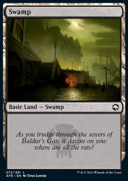 Swamp (V.3) - Adventures in the Forgotten Realms (Land) [AFR-272]