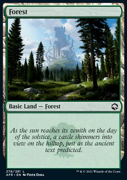Forest (V.1) - Adventures in the Forgotten Realms (Land) [AFR-278]