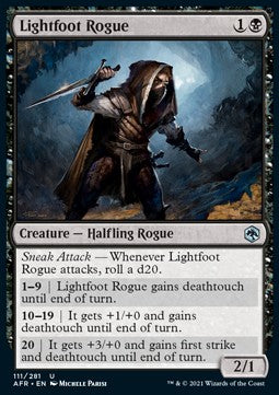Lightfoot Rogue - Adventures in the Forgotten Realms (Uncommon) [AFR-111]