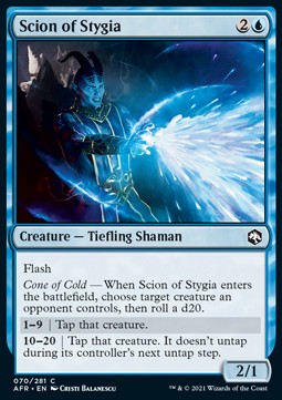 Scion of Stygia - Adventures in the Forgotten Realms (Common) [AFR-70]