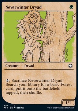 Neverwinter Dryad - Adventures in the Forgotten Realms: Extras (Common) [XAFR-329]