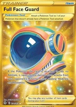 Full Face Guard - Evolving Skies (Secret Rare) [EVS-231]