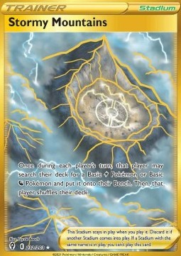 Stormy Mountains - Evolving Skies (Secret Rare) [EVS-232]