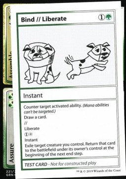 Bind // Liberate (V.2) - Mystery Booster: Playtest Cards (Special)