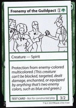 Frenemy of the Guildpact (V.2) - Mystery Booster: Playtest Cards (Special)
