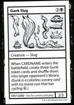 Gunk Slug (V.2) - Mystery Booster: Playtest Cards (Special)
