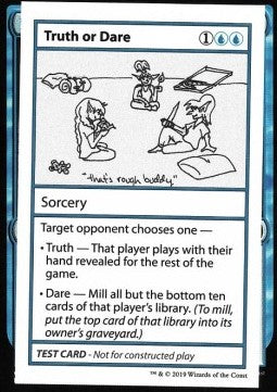 Truth or Dare (V.2) - Mystery Booster: Playtest Cards (Special)