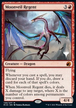 Moonveil Regent (V.2) - Innistrad: Midnight Hunt: Promos (Mythic) [PMID-149]