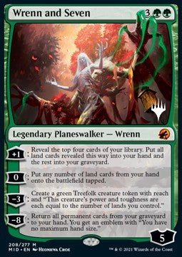 Wrenn and Seven (V.2) - Innistrad: Midnight Hunt: Promos (Mythic) [PMID-208]
