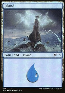 Island (V.6) - Secret Lair Drop Series (Land) [SLD-549]