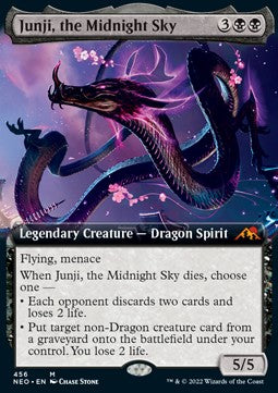Junji, the Midnight Sky (V.2) - Kamigawa: Neon Dynasty: Extras (Mythic) [XNEO-456]