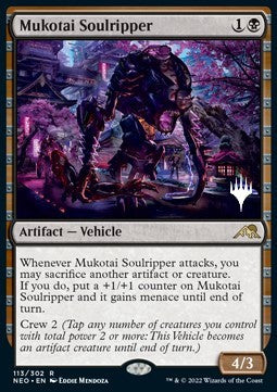 Mukotai Soulripper (V.2) - Kamigawa: Neon Dynasty: Promos (Rare) [PNEO-113]