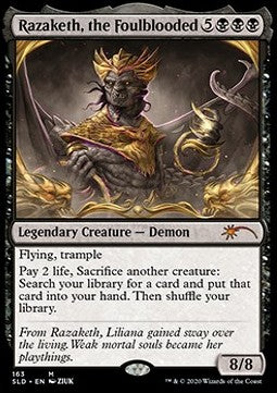 Razaketh, the Foulblooded (V.1) - Secret Lair Drop Series: October Superdrop 2021 (Mythic) [SLDOS-163]