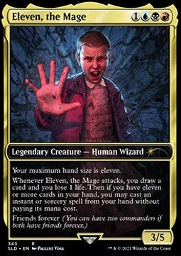 Eleven, the Mage - Secret Lair Drop Series: October Superdrop 2021 (Rare) [SLDOS-343]