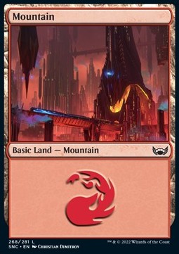 Mountain (V.3) - Streets of New Capenna (Land) [SNC-268]