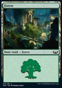 Forest (V.4) - Streets of New Capenna (Land) [SNC-271]