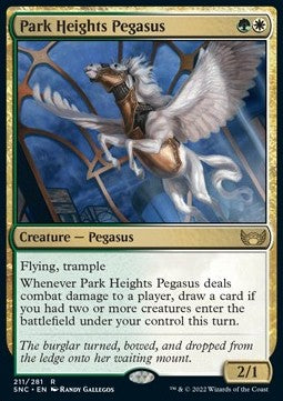 Park Heights Pegasus - Streets of New Capenna (Rare) [SNC-211]