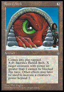Runed Arch - Ice Age (Rare)