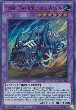 Fossil Machine Skull Wagon - Ghosts From the Past: The 2nd Haunting (Ultra Rare) [GFP2-020]