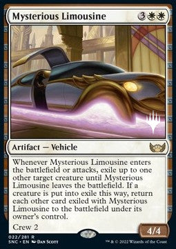 Mysterious Limousine (V.2) - Streets of New Capenna: Promos (Rare) [PSNC-22]