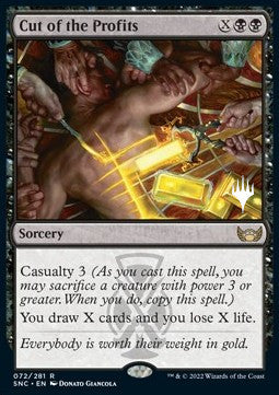 Cut of the Profits (V.2) - Streets of New Capenna: Promos (Rare) [PSNC-72]