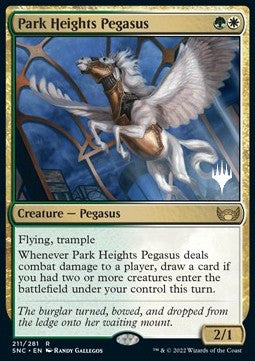 Park Heights Pegasus (V.2) - Streets of New Capenna: Promos (Rare) [PSNC-211]