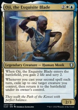 Oji, the Exquisite Blade - Commander Legends: Battle for Baldur's Gate (Uncommon) [CLB-290]