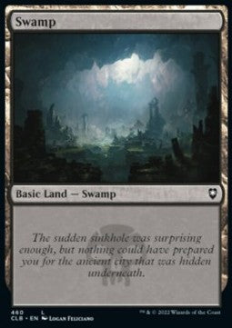 Swamp (V.2) - Commander Legends: Battle for Baldur's Gate: Extras (Land) [XCLB-460]