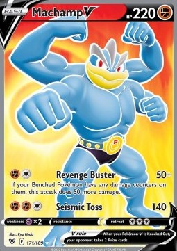 Machamp V - Astral Radiance (Ultra Rare) [ASR-171]