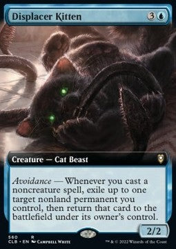 Displacer Kitten - Commander Legends: Battle for Baldur's Gate: Extras (Rare) [XCLB-560]