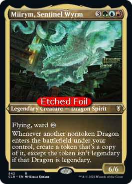 Miirym, Sentinel Wyrm (V.1) - Commander Legends: Battle for Baldur's Gate: Extras (Rare) [XCLB-542]