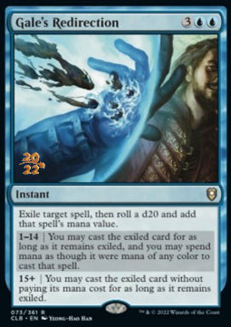 Gale's Redirection - Commander Legends: Battle for Baldur's Gate: Promos (Rare) [PCLB-73]