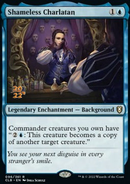 Shameless Charlatan - Commander Legends: Battle for Baldur's Gate: Promos (Rare) [PCLB-96]