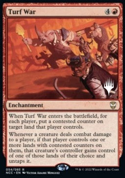 Turf War - Commander: Streets of New Capenna: Promos (Rare) [PNCC-54]