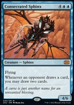 Consecrated Sphinx - Double Masters 2022 (Mythic) [2X2-43]