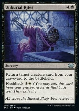 Unburial Rites - Double Masters 2022 (Uncommon) [2X2-95]
