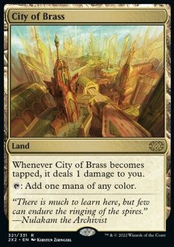 City of Brass - Double Masters 2022 (Rare) [2X2-321]