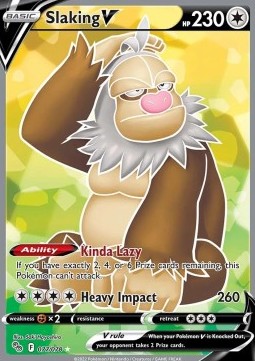 Slaking V - Pokémon GO (Ultra Rare) [PGO-077]